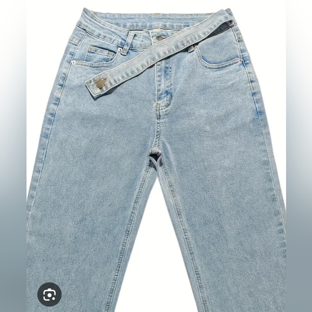 Forever 21 Light Blue Denim Pants
